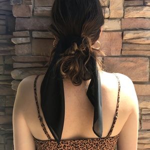 Black Hair Scarf